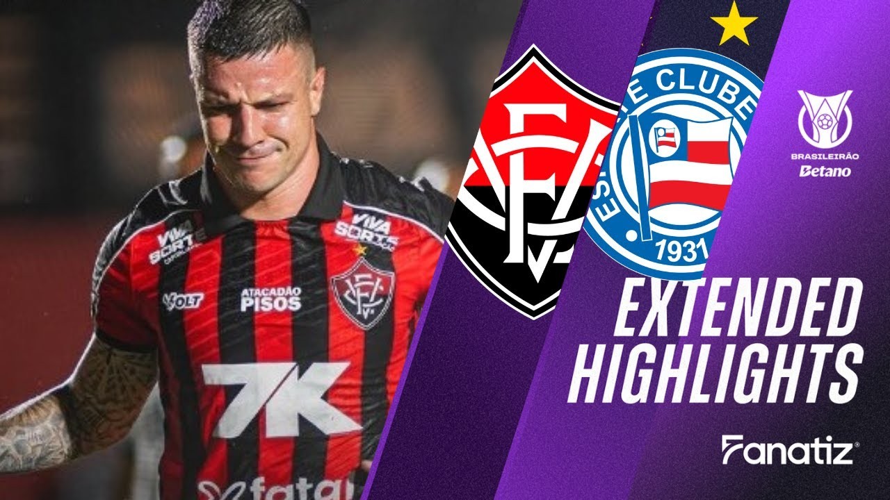 #ไฮไลท์ฟุตบอล [ วิตอเรีย บีเอ 2 - 1 บาเฮีย บีเอ ] บราซิล ซีรี่ย์เอ 2025/17.10.68