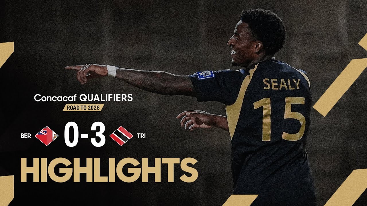 #ไฮไลท์ฟุตบอล [ เบอร์มิวด้า 0 - 3 ตรินิแดดและโตเบโก ] ฟุตบอลโลก รอบคัดเลือก โซนอเมริกาเหนือ 2025/11.10.68
