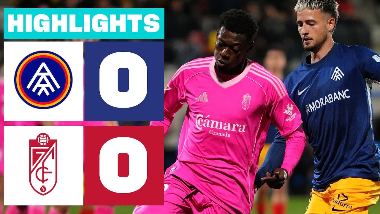 #ไฮไลท์ฟุตบอล [ เอฟซี อันดอร์ร่า 0 - 0 กรานาด้า ] อเดลันเต้ สเปน 2025/18.10.68