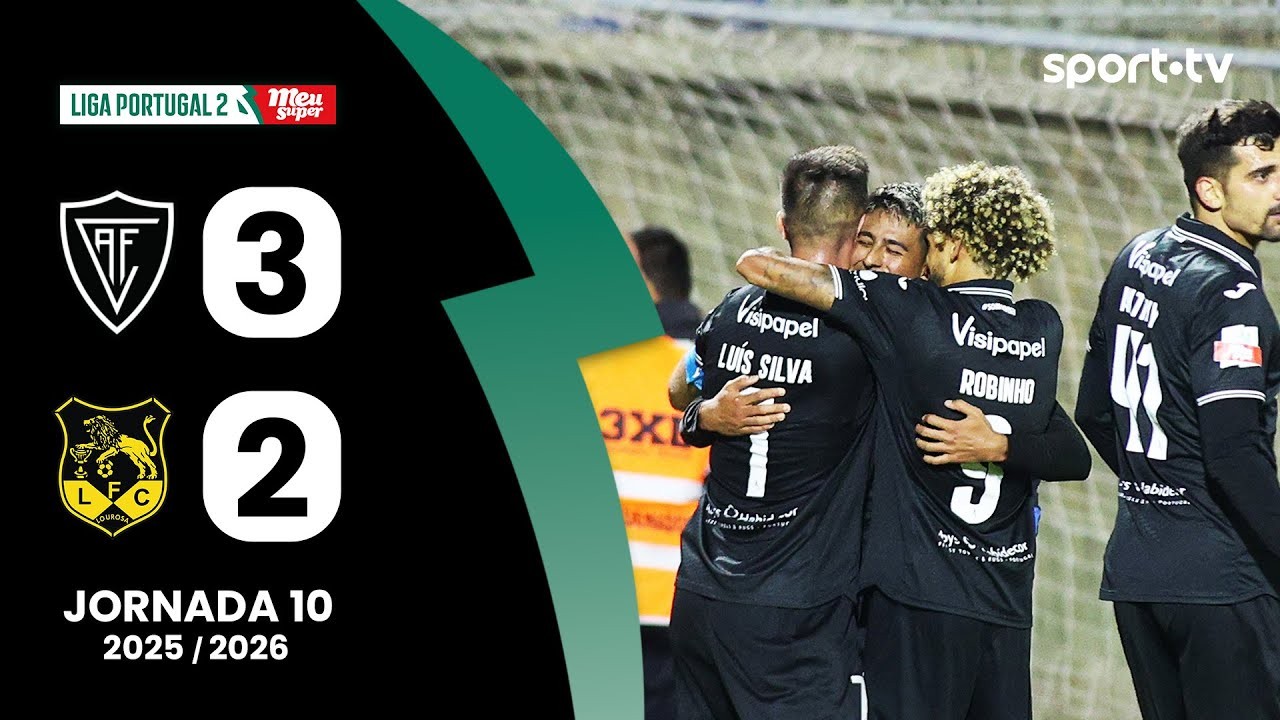 #ไฮไลท์ฟุตบอล [ อคาเดมีโค วิสุ 3 - 2 ลูซิทาเนีย ลอโรซ่า ] โปรตุเกส ดิวิชั่น1 2025/5.11.68