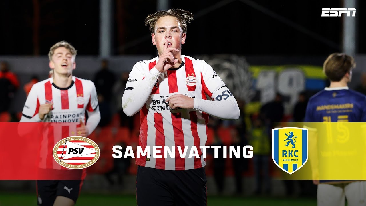 #ไฮไลท์ฟุตบอล [ พีเอสวี ไอนด์โฮเฟ่น(เยาวชน) 3 - 1 อาร์เคซี วาลไวก์ ] จูปิแลร์ลีก ฮอลแลนด์ 2025/2.12.68