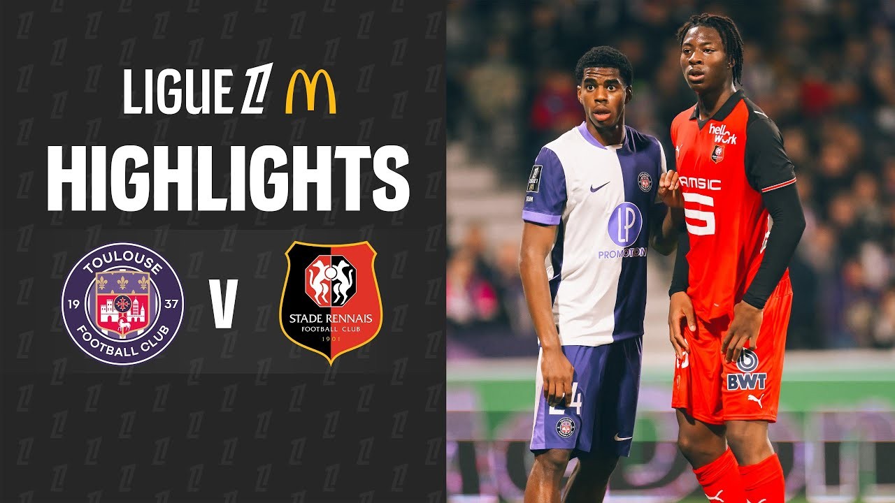 #ไฮไลท์ฟุตบอล [ ตูลูส 2 - 2 แรนส์ ] ลีกเอิง ฝรั่งเศส 2025/30.10.68