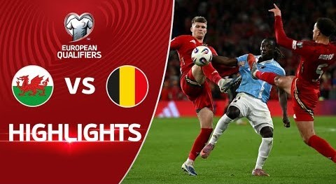 #ไฮไลท์ฟุตบอล [ เวลส์ 2 - 4 เบลเยี่ยม ] ฟุตบอลโลก รอบคัดเลือก โซนยุโรป 2025/14.10.68