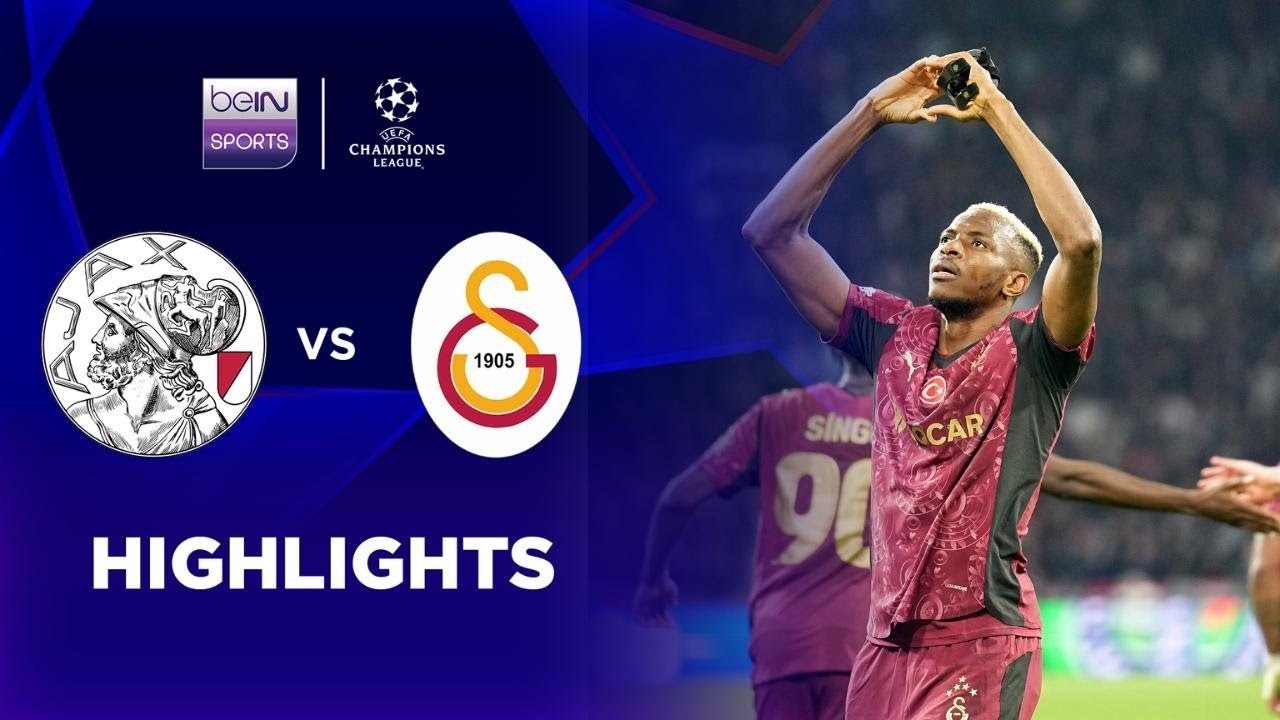 #ไฮไลท์ฟุตบอล [ อาแจ็กซ์ อัมสเตอร์ดัม 0 - 3 กาลาตาซาราย ] ยูฟ่า แชมเปี้ยนส์ ลีก (รอบลีกเฟส)นัดที่4 2025/6.11.68