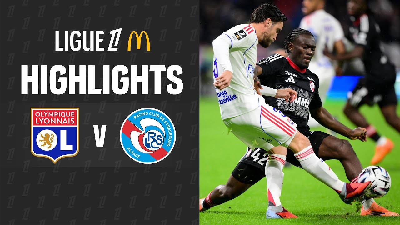 #ไฮไลท์ฟุตบอล [ โอลิมปิก ลียง 2 - 1 สตาร์บูร์ก ] ลีกเอิง ฝรั่งเศส 2025/27.10.68