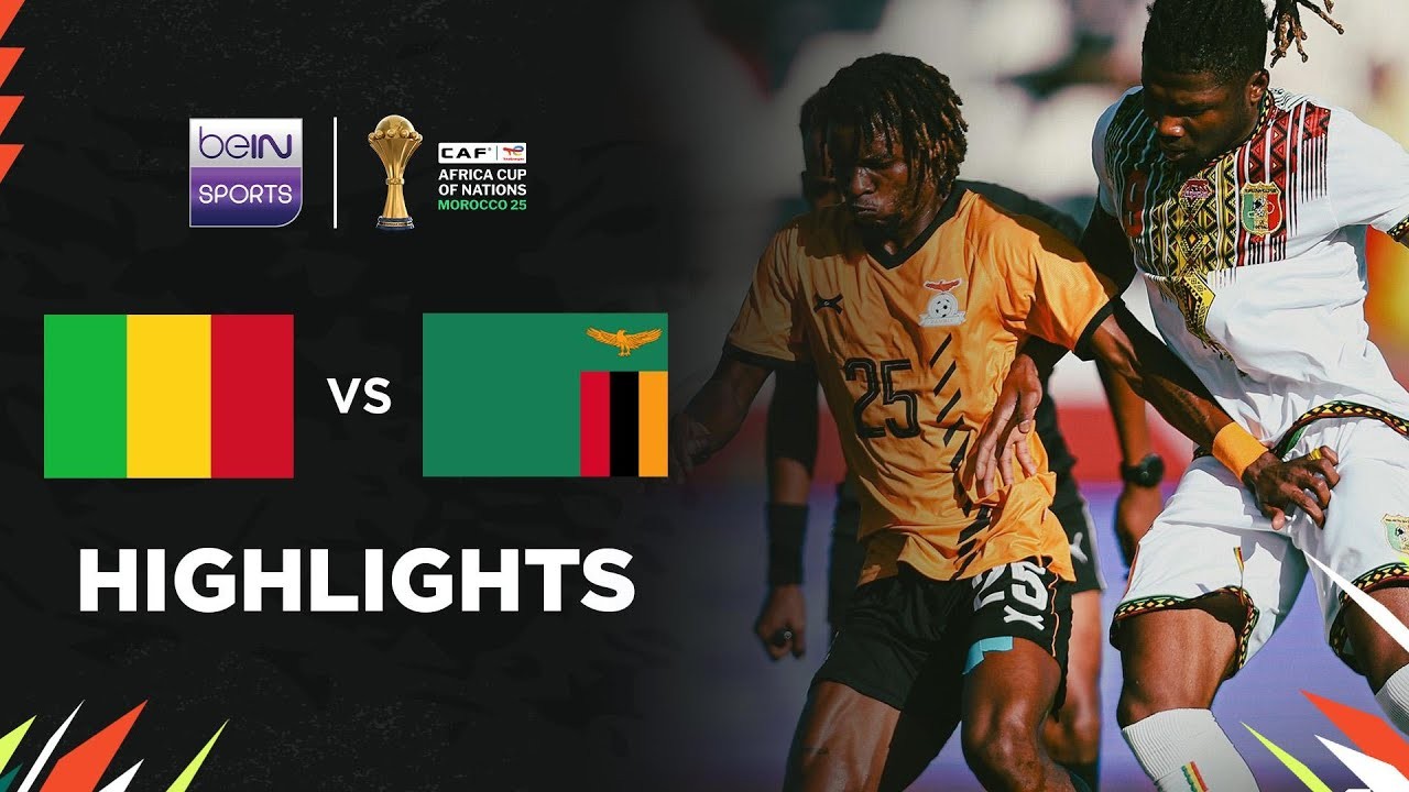 #ไฮไลท์ฟุตบอล [ มาลี 1 - 1 แซมเบีย ] แอฟริกา คัพ ออฟ เนชั่นส์ 2025/23.12.68
