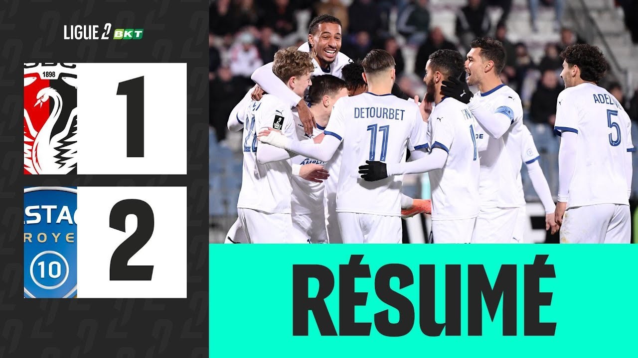 #ไฮไลท์ฟุตบอล [ บูโลญจน์ 1 - 2 ทรัวส์ ] ลีกเดอซ์ ฝรั่งเศส 2025/16.12.68